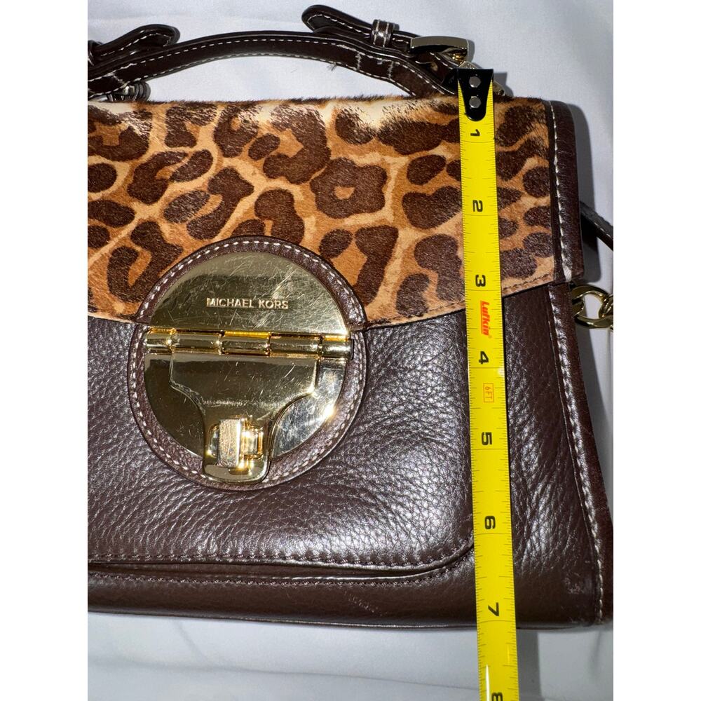 Michael Kors: RARE Leopard-print Dyed Calf Hair Purse - Picture 15 of 16